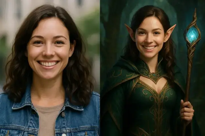 Générateur de portraits IA