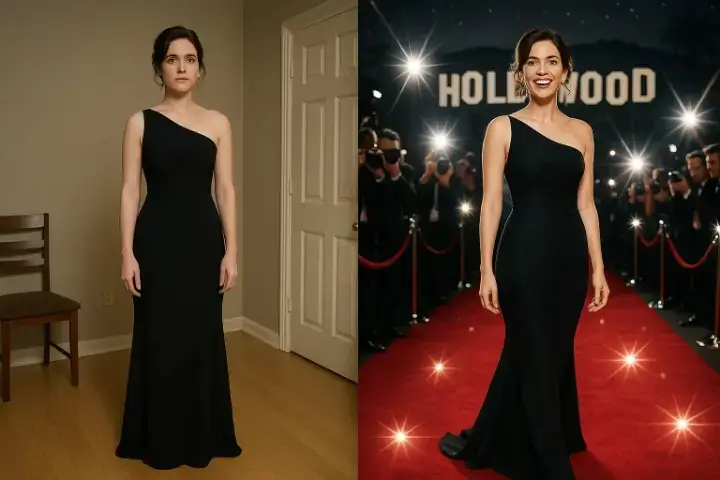 Verander foto-achtergrond