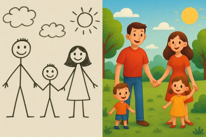 Barnteckningsförbättrare