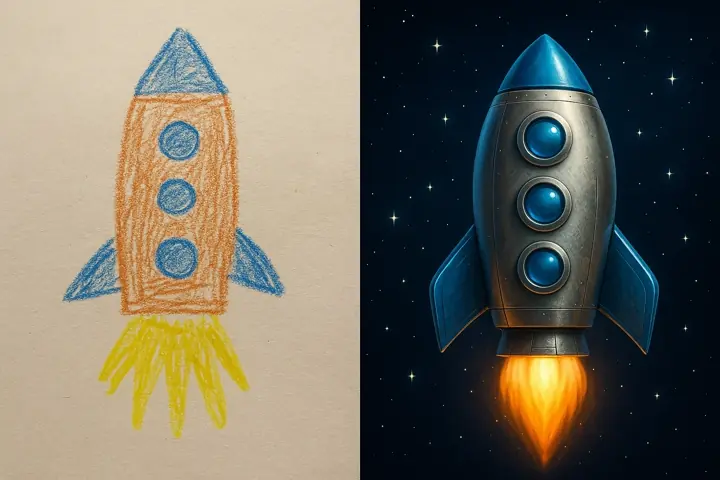 Barnteckningsförbättrare