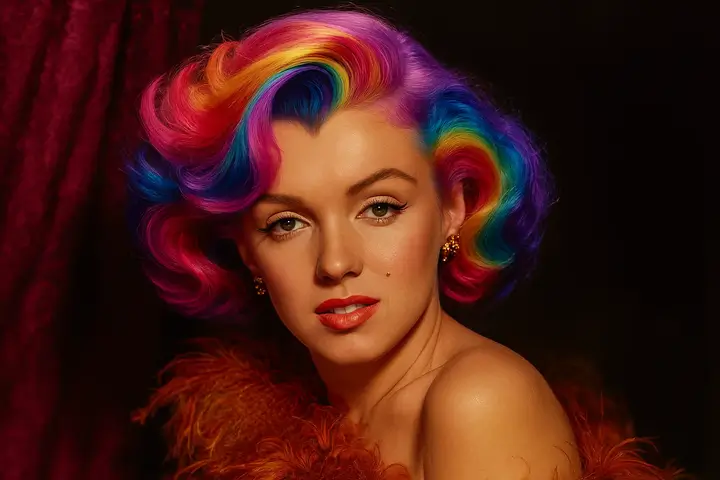 AI hårfärgsväxlare & frisyrsimulator