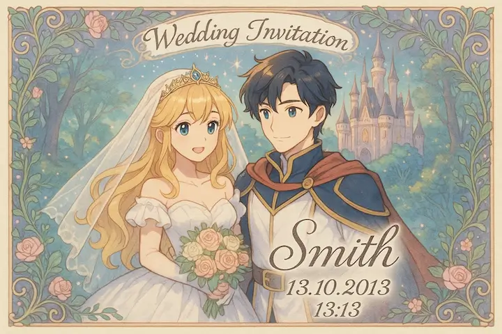 एआई वेडिंग इनविटेशन मेकर