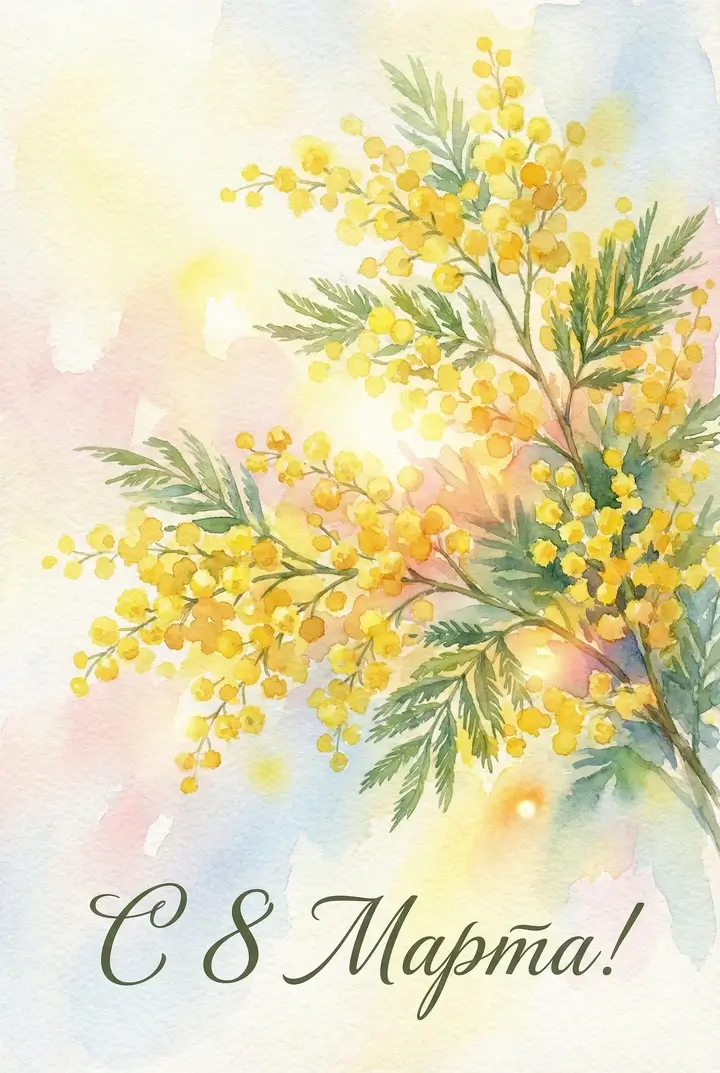 Kartki z życzeniami na 8 marca