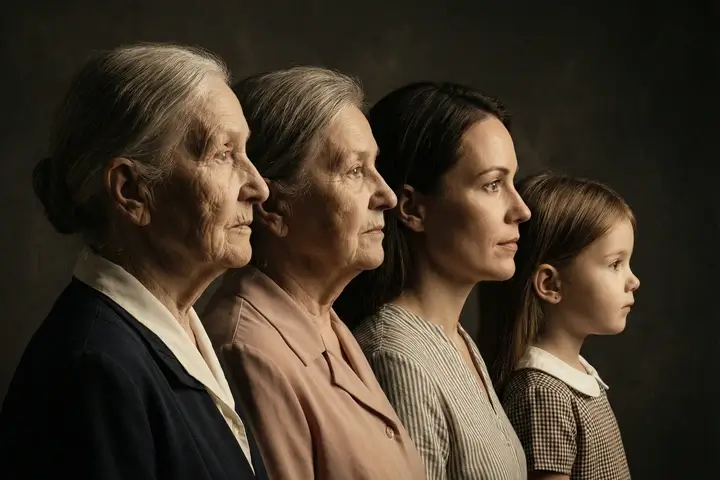 AI Generationsportræt