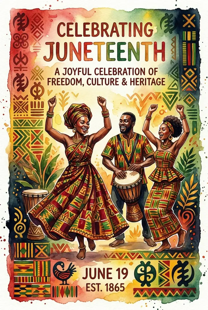 Kad Ucapan Juneteenth