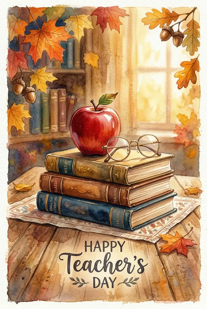 Teacher Day Greeting Cards