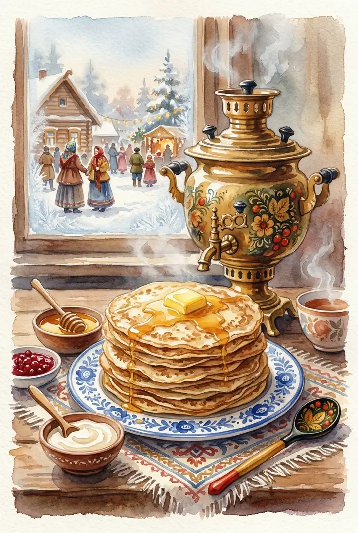 Листівки на Масницю