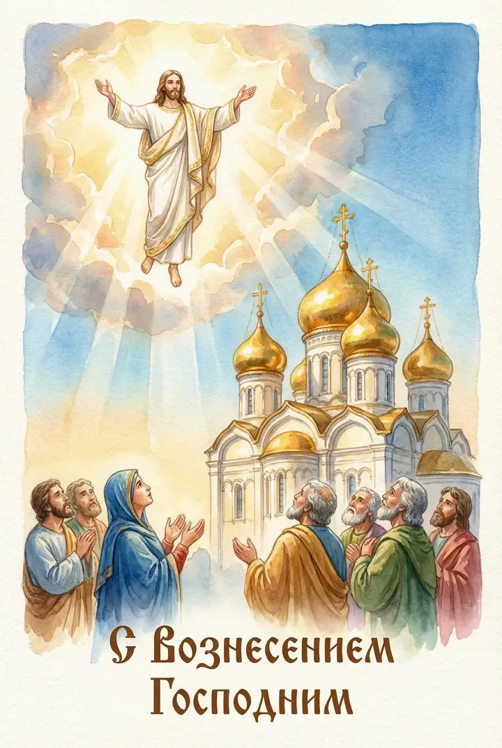 ကောင်းကင်ဘုံသို့ ကြွမြန်းခြင်းနေ့ နှုတ်ခွန်းဆက်ကတ်များ