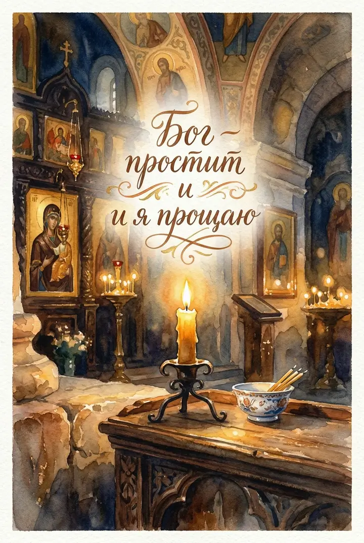 Hilsningskort for tilgivelsessøndag