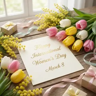 Kartka na 8 marca