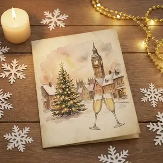 Листівка до Старого Нового року