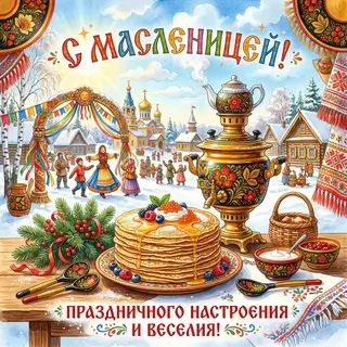 Листівка до Масниці