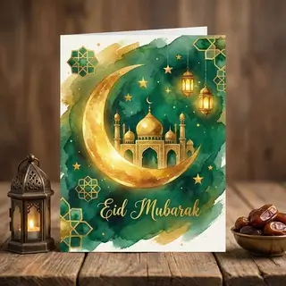 Листівка на Ід аль-Фітр