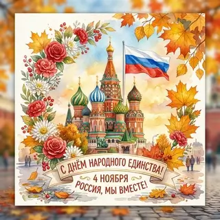 Листівка до Дня єдності